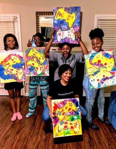 Take Control Video Game Art | indiaSheana